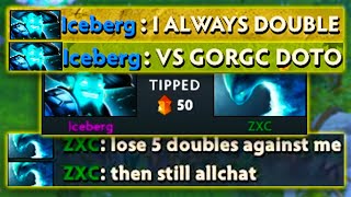 Iceberg is mad at how Gorgc is playing [upl. by Aztin140]