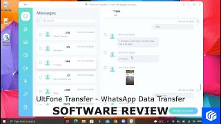 WhatsApp Transfer Backup amp Restore your WhatsApp Data across Platforms  UltFone Transfer [upl. by Eliason]