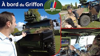 Le Griffon blindés dinfanterie armé du programme Scorpion  avec Armée de Terre [upl. by Ansela]