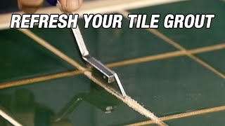 Refresh Your Tile Grout [upl. by Ingemar]