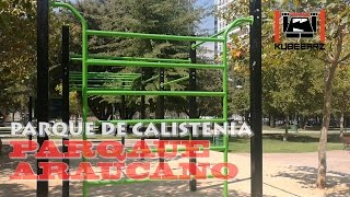 Parque de Calistenia Parque Araucano  Santiago Chile  Street Workout Park [upl. by Petigny]