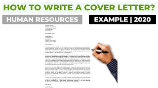 How To Write a Cover Letter For a Job in Human Resources  Example [upl. by Caye505]