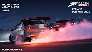 Forza Horizon 5 Gameplay  ryzen 7 7800x and 4070 ti super [upl. by Lahsiv]