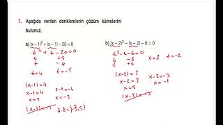 10Sınıf Matematik FL 4FasikülKAZANIM 12 Sayfa 16 [upl. by Noek]