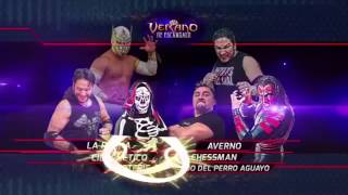 La Parka Cibernético Y Myztesiz Vs Hijo Del Perro Aguayo Averno Y Chessman [upl. by Dnaletak]