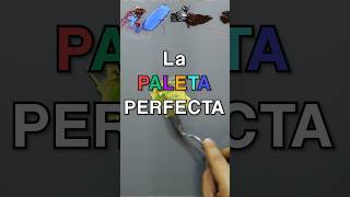 La paleta perfecta para pintar 🎨 oilpainting arte pinturaoleo shorts [upl. by Anivlac]