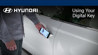 Using Your Digital Key  Hyundai [upl. by Mab965]