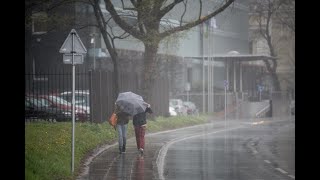 Per šalį slinks ciklonas lietus maišysis su snaigėmis [upl. by Mohn494]