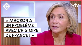 La polémique du drapeau européen avec Valérie Pécresse  C a vous  04012022 [upl. by Ozzie]