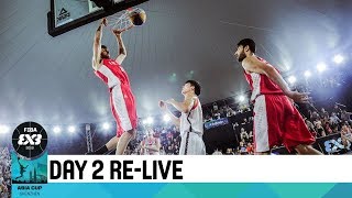 FIBA 3x3 Asia Cup 2018  Day 2  Pool Phase 22  3x3 Basketball [upl. by Dahsar223]