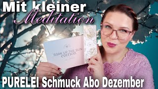 Wonderful  PURELEI Mahina Club Schmuck Abo Dezember 22  Unboxing  TryOn  Unboxbutterfly Nicole [upl. by Ocire]