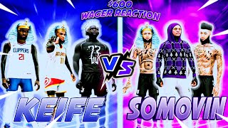 Keife Wagered SoMovin For 600 On NBA2K21 To See Who The Better Guard Is MUST SEE 🤫  REACTION [upl. by Trevlac261]