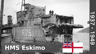 HMS Eskimo F75  Guide 362 [upl. by Slohcin]