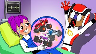 Cute Baby Blaze Starla Crusher  Blaze and the Monster Machines Animation [upl. by Valry428]