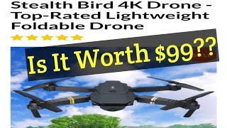 Stealth Bird 4K Drone  TopRated Lightweight Foldable Drone [upl. by Albright32]