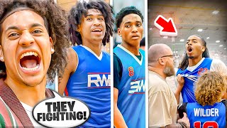 I BROUGHT 5 STARS TO AN AAU TOURNAMENT amp FIGHTS BROKE OUT [upl. by Atilemrac]