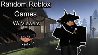 Random Roblox Games WViewers [upl. by Turner935]