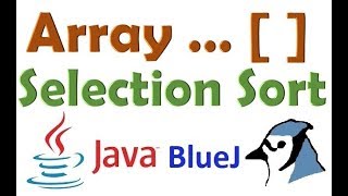 44 Selection Sort in java demonstrated [upl. by Shanta]