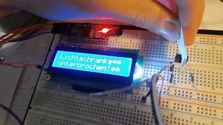 Lichtschranke  Photo Interrupter GP1S560  Arduino Tutorial 8 deutsch [upl. by Tereve144]