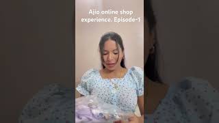 Ajio online shopping experience and giving honest reviews about the product ajio relaince review [upl. by Doolittle]