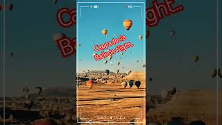 Cappadocia Balloon flightfollowmyvideos turkeyistanbul [upl. by Atinram]