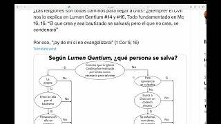 According to Lumen Gentium and Second Vatican II who can be saved [upl. by Marna]