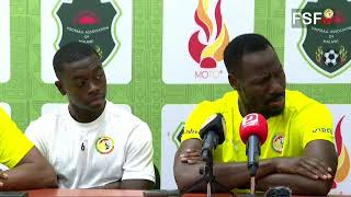 Conférence de presse davant match Malawi vs Sénégal [upl. by Knutson473]