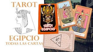 Todas las cartas del TAROT EGIPCIO [upl. by Enrak855]