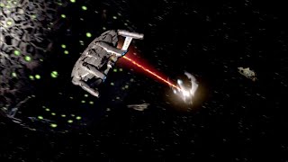 Enterprise NX01 final Xindi battle [upl. by Anauj4]