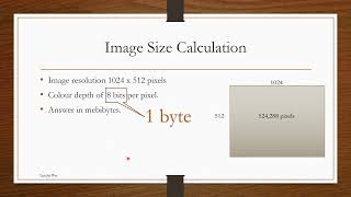 Image File Size Calculation [upl. by Riannon]