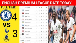 ENGLISH PREMIER LEAGUE TABLE UPDATED TODAY  PREMIER LEAGUE TABLE AND STANDING 20242025 [upl. by Quartana]