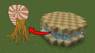 How to Make an Ammonite Farm in Minecraft PE [upl. by Notrem725]