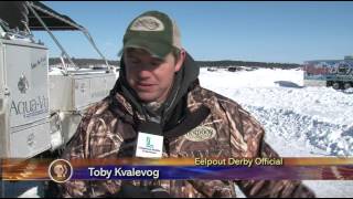 Northwoods Adventure Eelpout Festival 2014  Lakeland News at Ten  February 25 2014 [upl. by Lahcear]