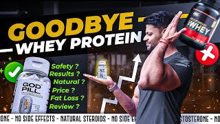 GODPILL  NATURAL STEROID WITH NO SIDE EFFECTS  gym health bodybuilding [upl. by Reuven]