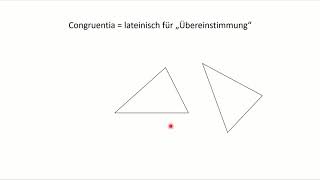 Kongruenz und Ähnlichkeit in der Geometrie [upl. by Infield462]