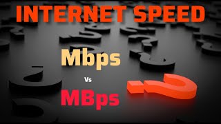 Decoding Internet Speeds Know Difference Between Mbps and MBps  Mbps vs MBps [upl. by Assiren]