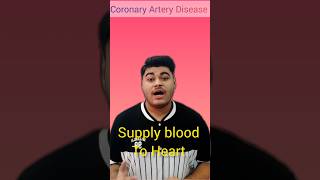 What is Coronary Artery Disease shorts ytshorts biology [upl. by Winograd372]