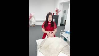 Chuanzhi Acupressure points facial technique live training in London chineseacupointfacial [upl. by Maye298]