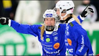 Semifinal «Villa Lidköping BK»«Sandvikens AIK» 12 Okt Svenska Cupen Damer2024 [upl. by Ylebmik]