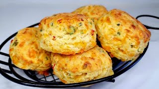 Flavorful cheese scones  recipe [upl. by Dallman546]