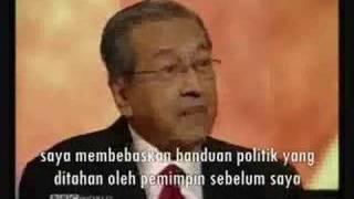 BBC HARDTalk  Dr Mahathir 33 [upl. by Eves]