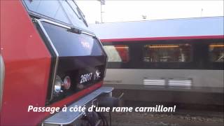 BB26017 Carmillon en gare de Strasbourg [upl. by Lars453]