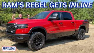 Review The 2025 Ram 1500 Rebel Pickup Goes Straight  6 [upl. by Valida]