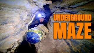 Maze Cave beneath Farmer’s Pasture HD [upl. by Calen]