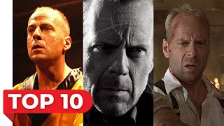 Top 10 Bruce Willis Movies [upl. by Nelleus]