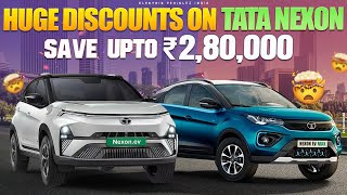 Huge Discounts On Tata Nexon EV  Tata Electric Cars Price 2024  Electric Vehicles India [upl. by Nolos]