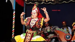 Yakshagana  Thripura mathana  3  Enidee bhramayu nimage kannadikattePadre [upl. by Ecirtra]