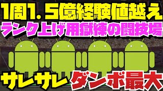 【1分台で15億経験値越え】ランク上げ用獄練の闘技場サレサレダンボ13周回編成紹介！！【パズルampドラゴンズ】 [upl. by Boru815]