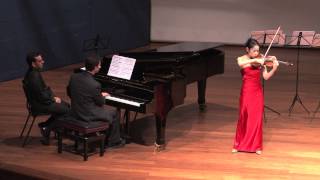 Tamaki Kawakubo performs Sarasate Zigeunerweisen at the Tel Aviv Museum of Art [upl. by Hadeehuat]