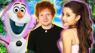 SUMMER HOT LIST  Ed Sheeran Ariana Grande Olaf amp More [upl. by Relyat]